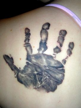little kiddo's handprint